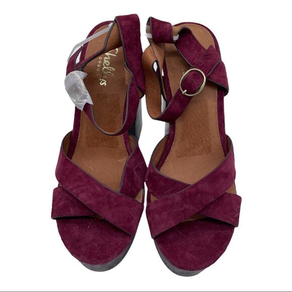 NWOB Shellys London Lauren Suede Platform Sandal - 9 - Picture 2 of 13
